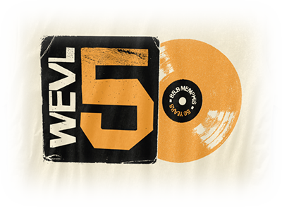 WEVL 50th Anniversary T-shirt Design